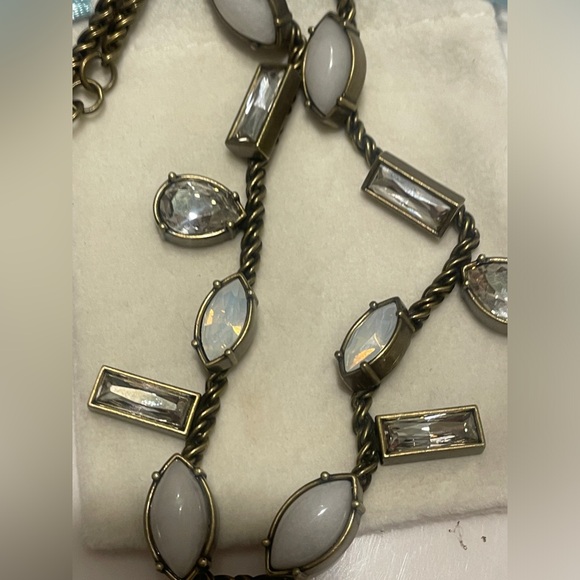 Silpada KRN0016 Crystal Clear Moonstone Necklace EUC - Picture 4 of 5